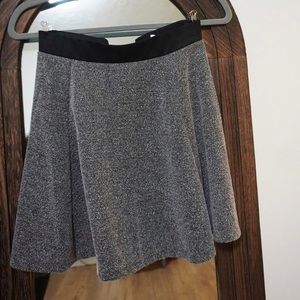 DIVIDED by HM Gray A-line Skirt